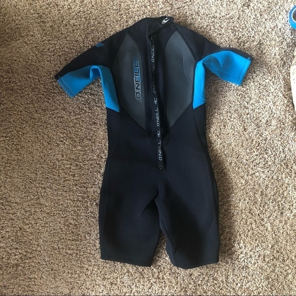 O'Neill Other - O'Neill Youth Reactor-2mm Back Zip Short Sleeve Spring Wetsuit / Youth size 12